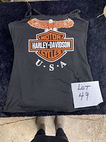 Front view showing Harley-Davidson logo and overall condition