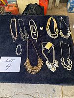 All items laid out for overview