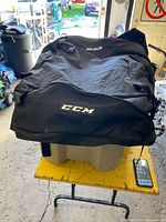 Top view showing CCM logo, overall size and condition