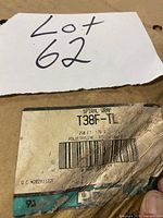 Label on Panduit T38F-TL spiral wrap spool