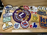 Overhead of all patches for overall view