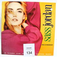 Front cover with artist photo, MaxSold lot sticker visible