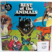 Front jacket showing title, artist, 15 original hits badge