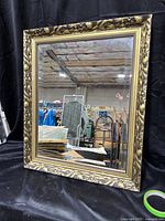 Full view of framed mirror