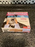 Front of Handimonium box showing title and artwork