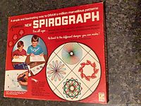 Front of Kenner New Spirograph box