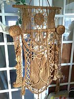 Full view of hanging showing overall design and size