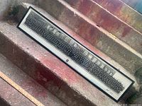 Full view of framed panoramic photograph on steps