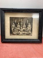 Framed photograph front view