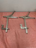 Both locking plier clamps side by side