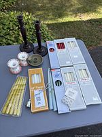 All items overview on table