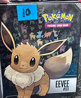 Front cover of Eevee Pokémon binder