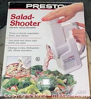 Front of Presto Salad Shooter box