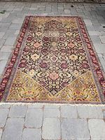 Full view of rug showing size and pattern