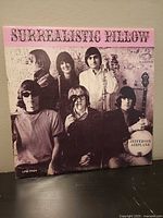Front cover of Surrealistic Pillow LP showing band photo