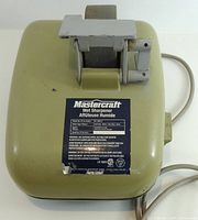 Top view showing Mastercraft label and overall housing
