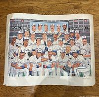 Front view of entire print showing image and borders