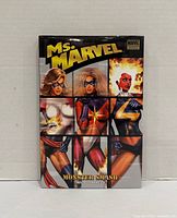 Front cover showing title Ms. Marvel Monster Smash Volume 4