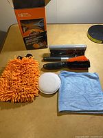 Full kit with box and all six components visible on table