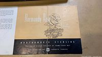 Front cover of Normandy Rose Sterling brochure