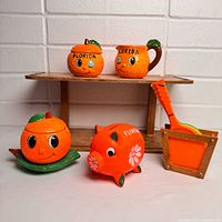 Group shot of five Florida souvenir items