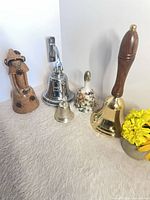 Group shot of five bells