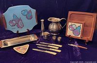 Group shot of all items in lot