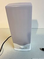 Front view of Verilux therapy lamp showing full shape and power cord