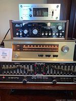 Stacked view of all four stereo components