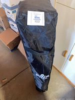 Canopy inside black Shade Tech bag