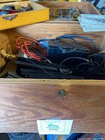 Drawer with wiring and track pieces