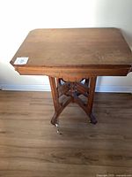 Top view showing clipped-corner rectangular surface with visible wear