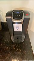 Front view of Keurig K-Elite unit on countertop