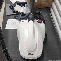 Steam cleaner main unit with handle, controls and hose