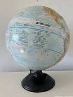 Front view showing Globemaster branding and base