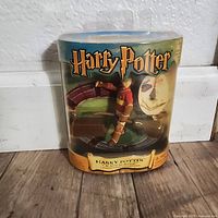 Front view of sealed Mattel Harry Potter Quidditch action figure in package