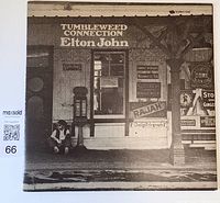 Front cover of Elton John Tumbleweed Connection LP