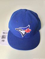 Full view of cap front, logo visible