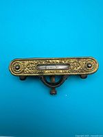 Top view showing full level body, vial and bracket