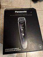 Panasonic ER-SB40 grooming kit retail box front