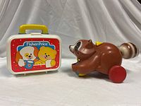 Both Fisher-Price toys together