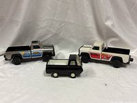 All three Tonka trucks group shot