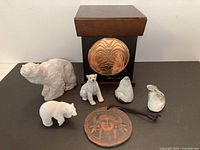 Group shot of all seven items