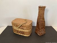 Overall view of both baskets