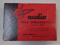 Box lid showing brand, product name and model