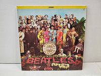 Front cover of Beatles Sgt. Pepper’s Lonely Hearts Club Band LP