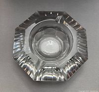 Top view showing octagonal shape and interior bowl