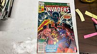 Front cover of Marvel Invaders #29 comic book