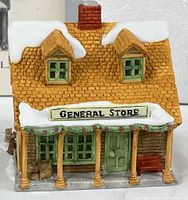 Front view of porcelain General Store building