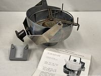 Stove with mount, bracket and instructions